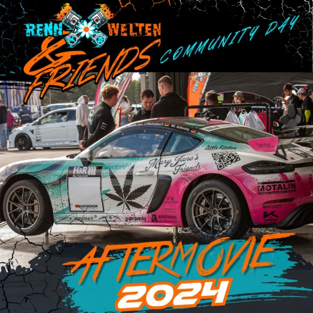 Endlich, …das Aftermovie zum RennWelten & Friends Community Day Vol. 6 vom 28. September 2024 ist da! 🎉

Erlebt die besten Momente von einem Tag voller Action, Adrenalin und echtem Motorsport-Feeling. 🏎️💥 Ob Drifts, Racing oder SimRacing – die RennWelten-Community war mittendrin!

Das Video findet ihr über den Link in unserer Bio auf YouTube. Viel Spaß beim Anschauen! 🚀

#RennWeltenAndFriends #CommunityDay #Aftermovie #Community #Motorsport #Drift #SimRacing #fortheracer