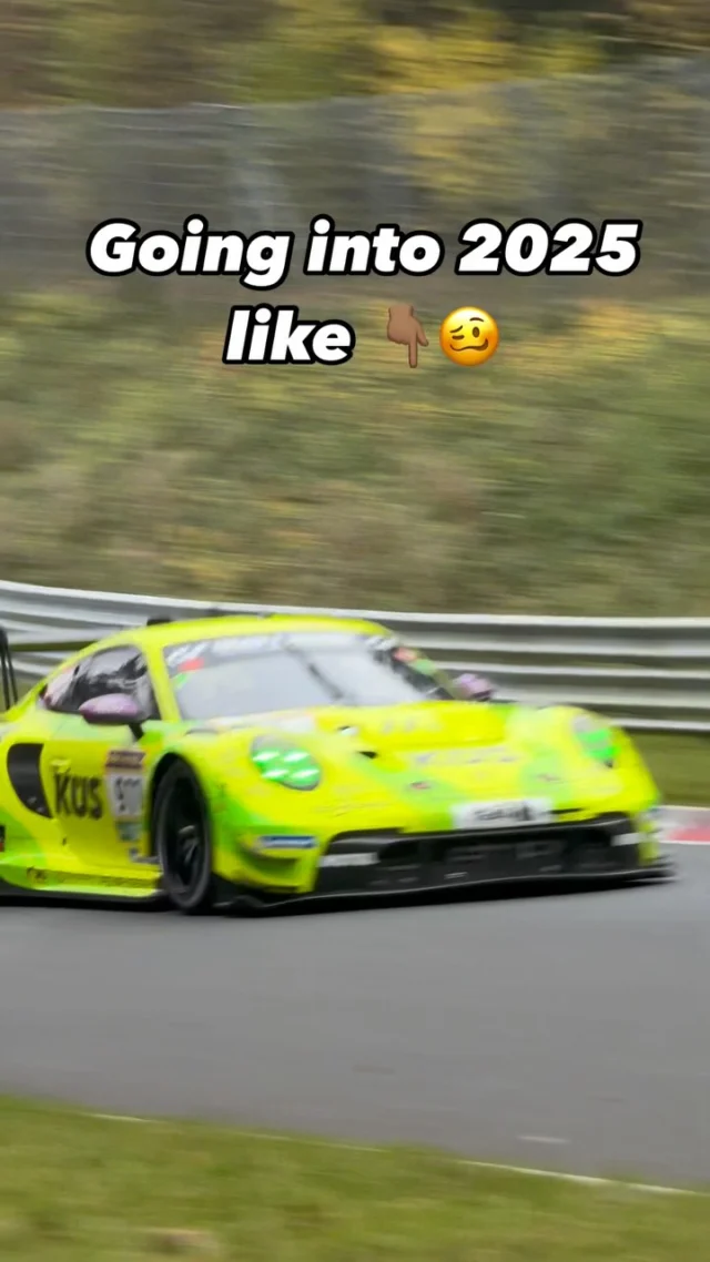 Full send into 2025! 😮‍💨💨

#2024 #nürburgring #nordschleife #nls #grello #fullsend #rennwelten #porsche #gt3