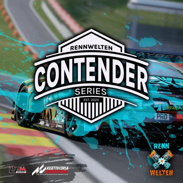 Du hast Lust auf eine ACC-Serie ohne Qualifikation oder einen Pace-Zwang? Dann ist die Contender Series genau das richtige für dich! 8 Rennen auf 8 spannenden Strecken, melde dich einfach über LFM an und sei dabei! 🏎💥🏁

Den Link zur Serie findest du über den Linktree in unserer Bio.

#RennWelten #ForTheRacer #assettocorsacompetizione #simracing #acc #fanatec #esports