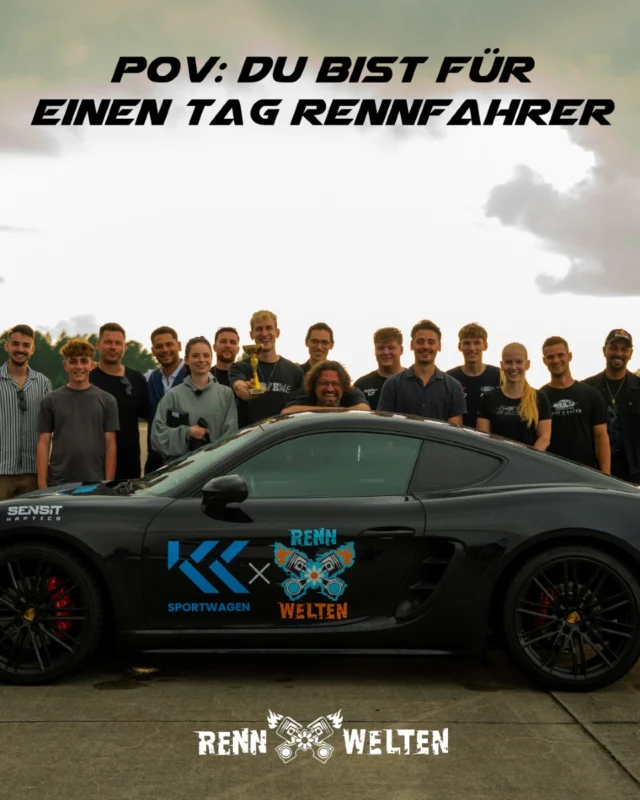 POV: Du warst einen Tag Rennfahrer. 🏁
Und was ein Tag das war – Zeitfahren, Driften, Slalom, Simulator-Fahren.

Auf der Strecke in Groß Dölln ging’s nicht nur um Rundenzeiten, sondern um echtes Motorsport-Feeling – ob im Audi R8 Spyder, im AMG oder mit der Überraschung des Tages: dem Hyundai Ioniq. Und natürlich auch mit dem legendären Scirocco von @justin.020502. 👀🔥

Die Sim-Experience kam von @sensit_racing – mit Sitzen, die dir jedes Übersteuern in den Rücken schreiben. Wirklich wild.
Und die Fahrzeuge? Die standen dank @kksportwagen für uns bereit.
Wenn du selbst mal R8, AMG oder Ioniq fahren willst: Im RennWelten-Shop kannst du sie easy zur Miete anfragen.

Danke an alle, die mitgefahren, mitgeschwitzt und mitgelacht haben und ein großes Dankeschön auch an @breitenvonberg und sein Ream – wir freuen uns jetzt schon aufs nächste Mal!

Credits 📷: againlucab

#rennwelten #eintagalsrennfahrer #twitchrecap #breitenvonberg #simracing #driftchallenge #großdölln #trackdayvibes #kkmobility #sensit