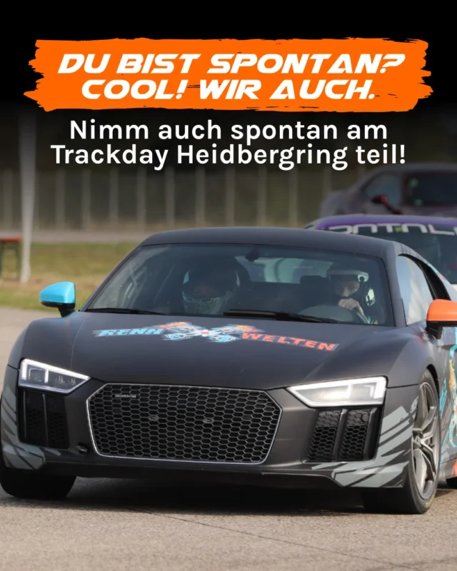Sonntag noch nichts vor?
Dann komm spontan zum Heidbergring. 🏁

Ob mit Tracktool, Straßenauto oder einfach, weil du mal im Audi TTRS ein paar Runden drehen willst – Hauptsache, du hast Bock auf Motorsport.

Und wenn du jetzt noch schnell buchen willst: Tickets gibt’s direkt im RennWelten-Shop.

🗓️ 14.09. – Trackday Heidbergring
🎟️ Link in Bio

#rennwelten #heidbergring #trackday #ttrs #spontanistimmerbesser #fahrmituns