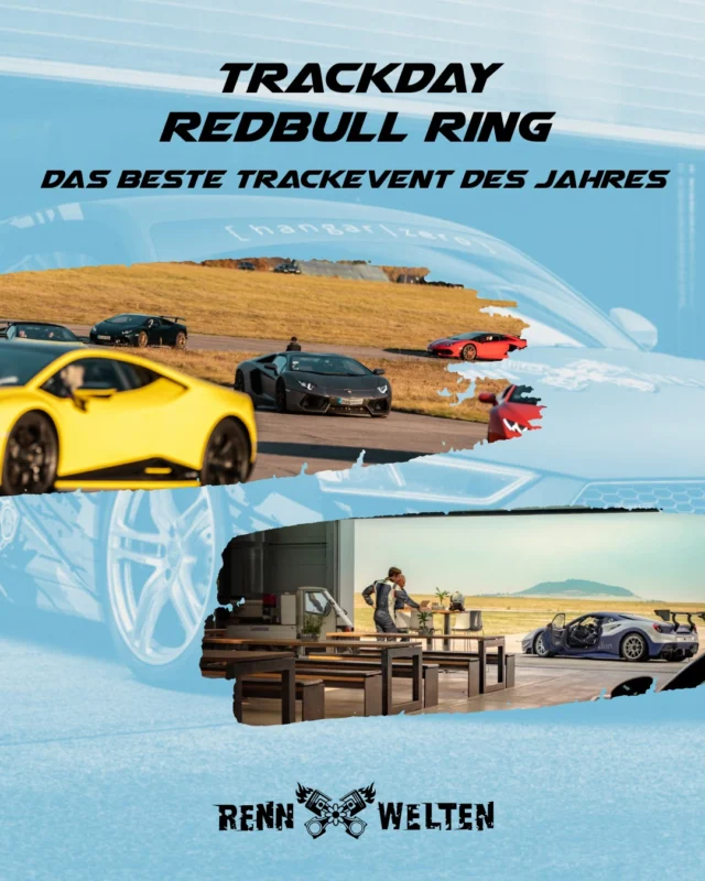 Die Saison geht auf die Zielgerade.
Und wenn du das Jahr nicht im Rückspiegel beenden willst – sondern auf der Strecke: hier ist dein Moment.

Am 02.10. fahren wir auf dem Red Bull Ring.
Open Pitlane, volle Fahrzeit, saubere Abläufe – genau so, wie Trackdays sein sollten.
Und du hast die Wahl, wie du’s angehst:

🏁 Trackday pur – Open Pitlane, max. 40 Fahrzeuge
Jetzt: 899 € statt 999 €

oder

🛏️ Trackday + 2 Nächte G’schlössl (01.–03.10.) und Instruktorfahrten – ankommen, ausruhen, fokussieren
Auf Wunsch mit Coaching direkt im Auto
Jetzt: 1.499 € statt 1.699 €

Beide Optionen? Stark.
Die Strecke? Legendär.
Dein Platz? Jetzt im RennWelten-Shop sichern.

Wenn du nur einen Trackday im Jahr fährst – nimm diesen.

👉 Link in Bio

#rennwelten #redbullring #spielberg #openpitlane #trackday #gschlössl #radical #fastlane #fahrmituns #motorsportliebe