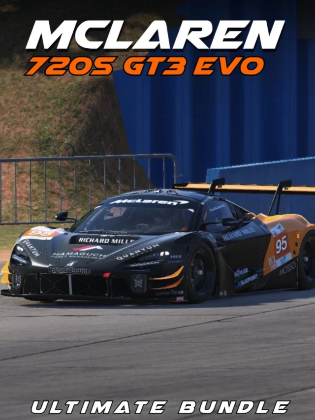 We just released the McLaren 720s LMGT3 Ultimate Bundle for @lemansultimate 🔥

#lmu #setups #esports #simracing #lemans