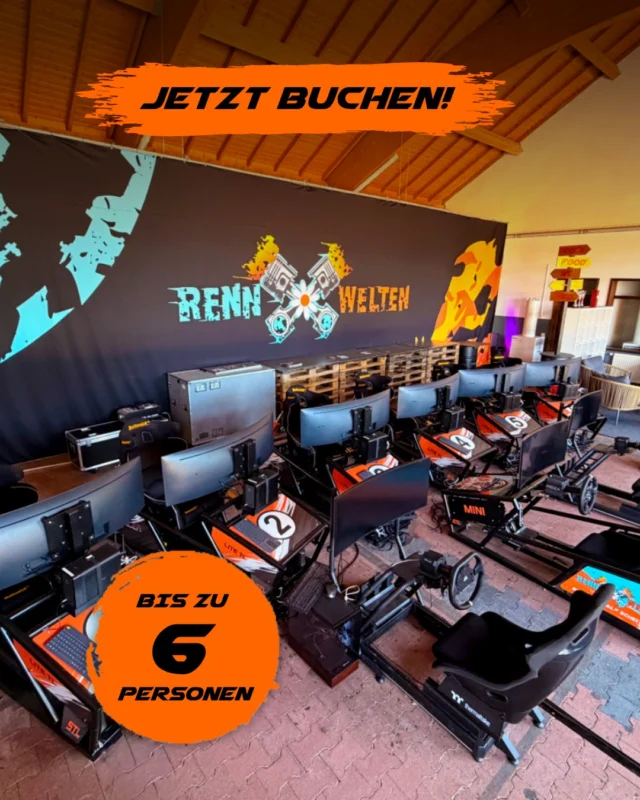 Eure Truppe hat am Wochenende noch nichts vor?

Wir haben die Lösung!

Bei uns im RennWelten Headquarter stehen sechs Actoracer Simulatoren, die euch nicht nur in den Sitz pressen, sondern euch auch gegeneinander fahren lassen.

Bucht jetzt eure Session in Jülich, um herauszufinden, wer der schnellste Fahrer unter euch ist.

Weitere Infors erhaltet ihr über unsere Bio.

#RennWelten #Actoracer #Simracing #Motion #Motorsport